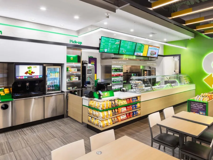 Restaurant dining area